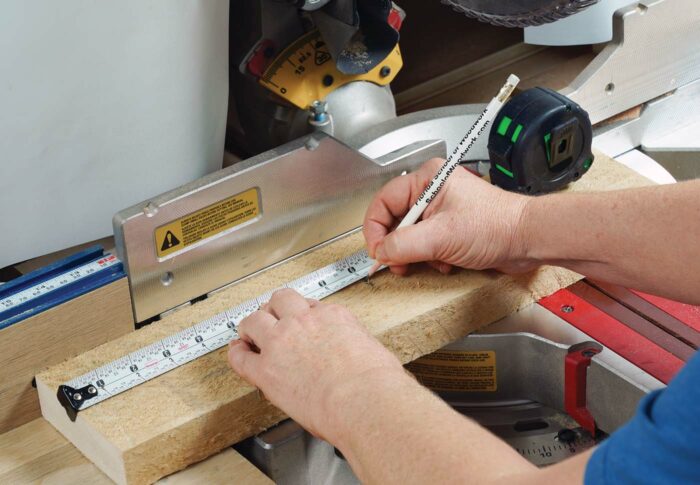 using a tape measure