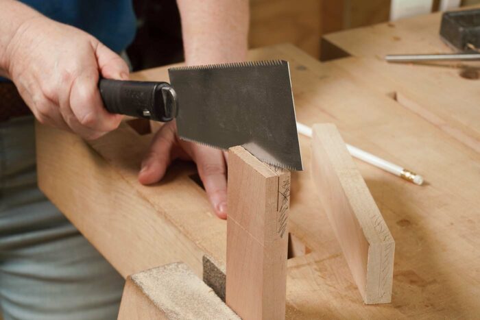 using handsaw