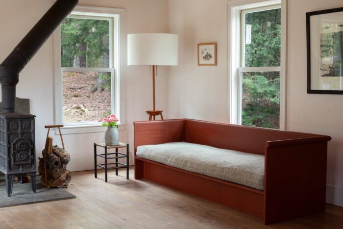 hardwood couch by Brian Persico