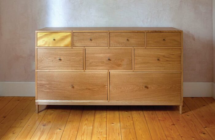 wood dresser by Brian Persico