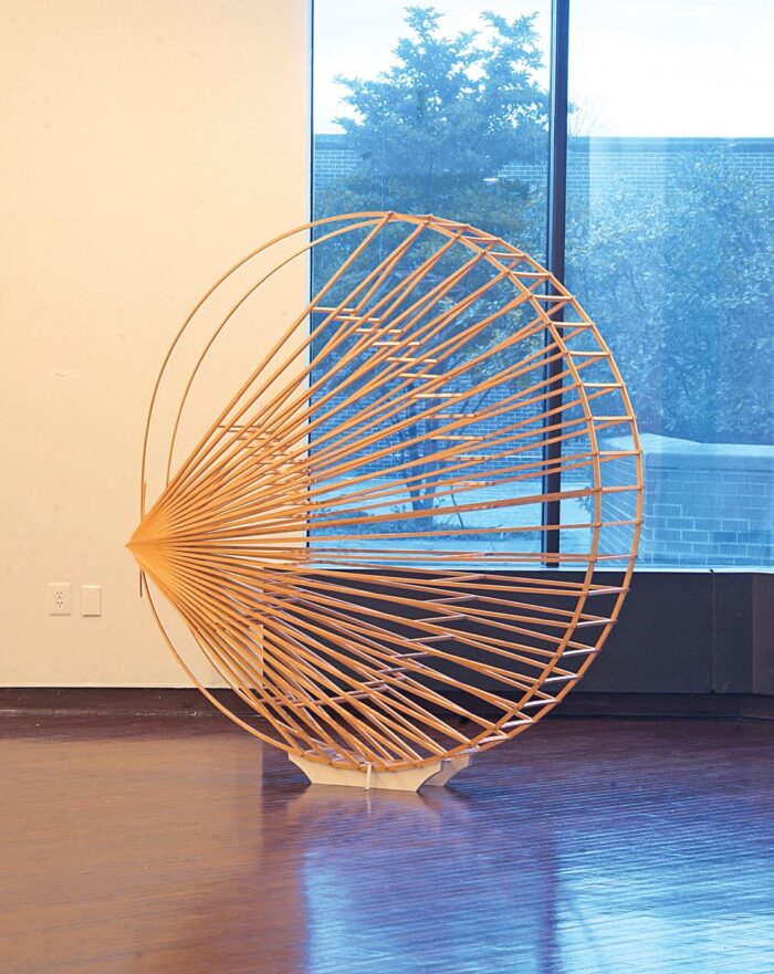 Yuri Kobayashi’s sculpture titled "Believing"